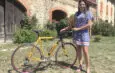 Fabienne and her Cannondale CAAD3 Silk Road –