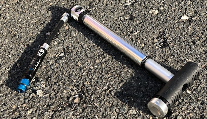 Test de la mini-pompe Crankbrothers Klic Hv Gauge