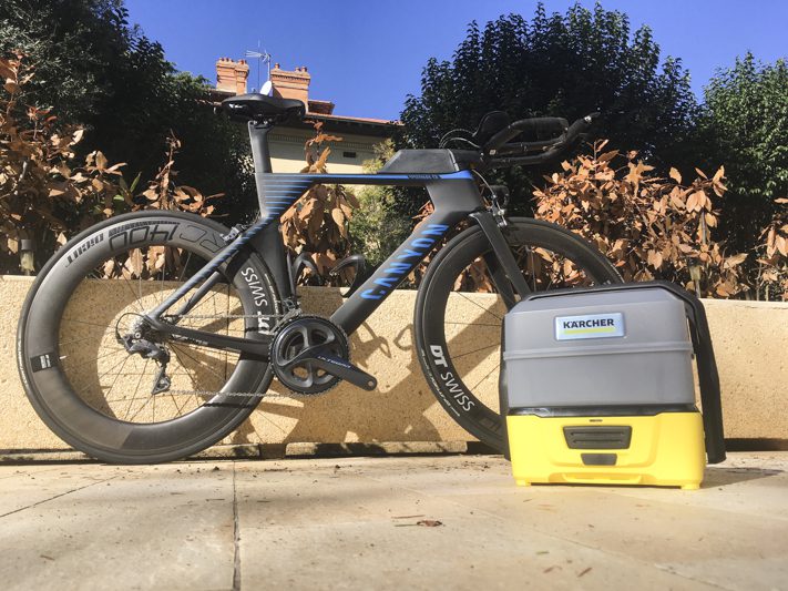 Test du nettoyeur à pression portable et autonome KARCHER OC3 - Matos vélo,  actualités vélo de route et tests de matériel cyclisme