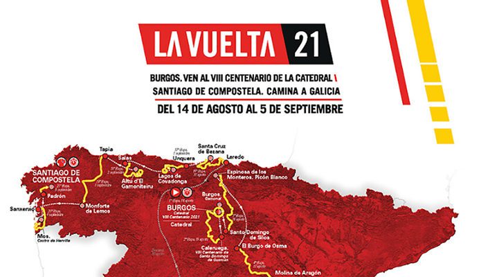 Tour d'Espagne 2021 : la carte, le parcours en détails et les profils des étapes de la 76e Vuelta