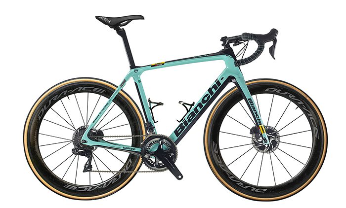 Die Bianchi-Bikes des Jumbo-Visma-Teams für 2020