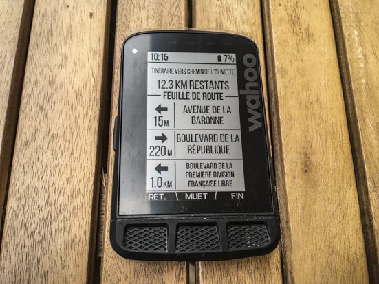 Test of the new Wahoo Roam GPS meter
