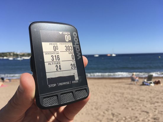 Test of the new Wahoo Roam GPS meter