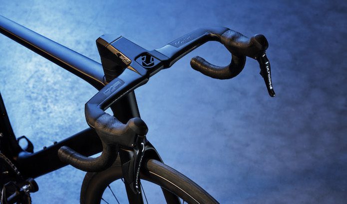 Guidon Intégré En Carbone – Cockpit Complet Aérodynamique – 40 Cm – Universel – NEUF
