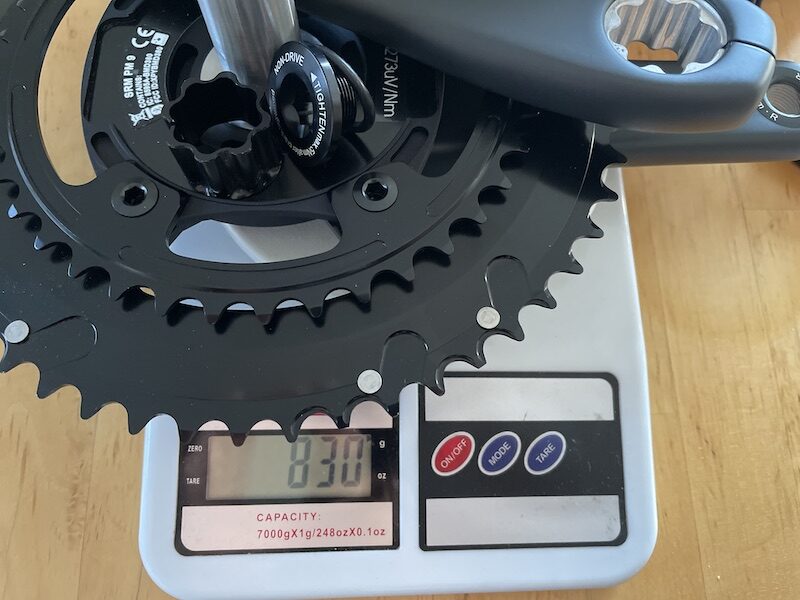 Eerste test van de SRM PM9 vermogensmeter