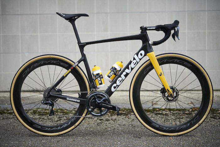 De Cervélo S5, R5, P5 en Caledonia van de ploeg Jumbo-Visma voor 2022