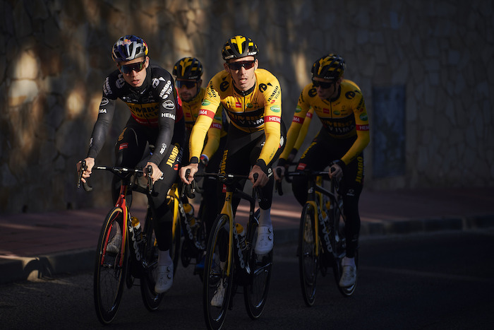 De Cervélo S5, R5, P5 en Caledonia van de ploeg Jumbo-Visma voor 2022