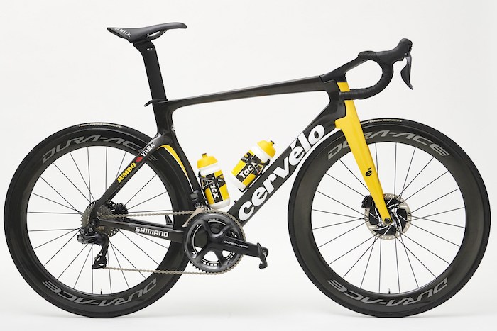 De Cervélo S5, R5, P5 en Caledonia van de ploeg Jumbo-Visma voor 2022