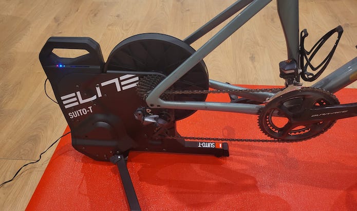 Tapis pour Home Trainer Elite Training Mat 🚴 → Rêve de Vélo