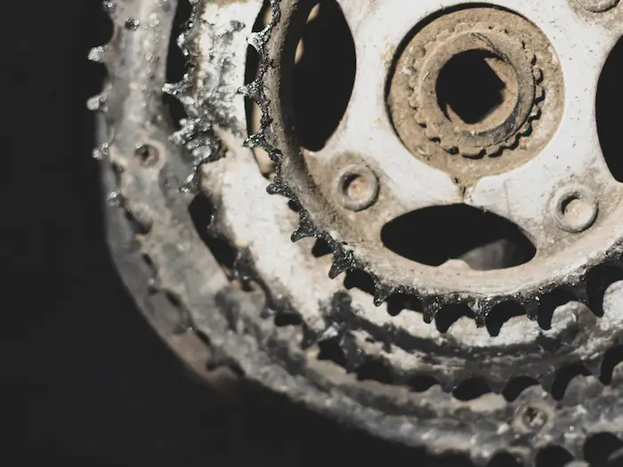 vieux pédalier vélo