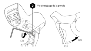 Shimano Dura Ace Levier de vitesse à 6 vitesses Tube diagonal SL-7400 Tube diagonal brasé sur les leviers de vitesse Vélo de route d'époque | Studio Brisant