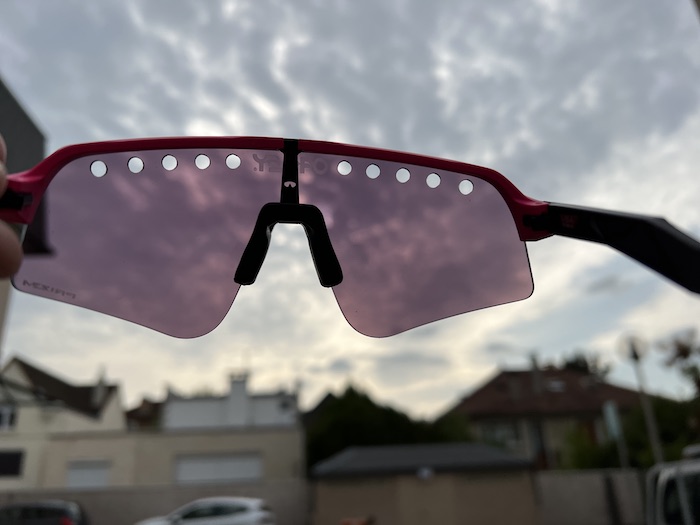 Test des lunettes Oakley Sutro Lite Sweep Vented