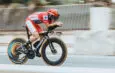 Remco Evenepoel dominates the Vuelta time trial with a helmet he helped develop