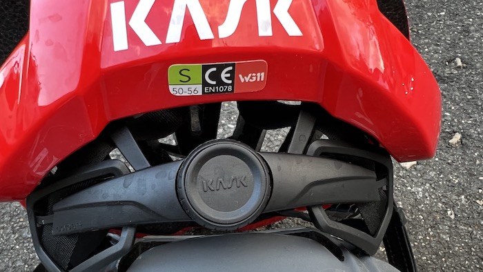 Test van het Kask Protone-pictogram