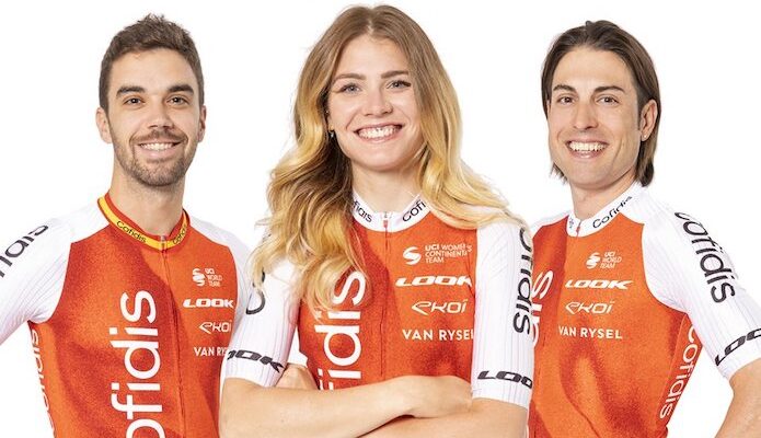 Le nouveau maillot de l'équipe Cofidis
