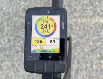 Test du compteur GPS Stages Cycling Dash