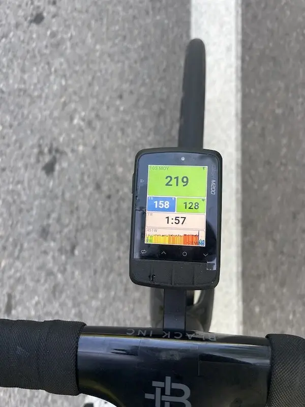 Test du compteur GPS Stages Cycling Dash
