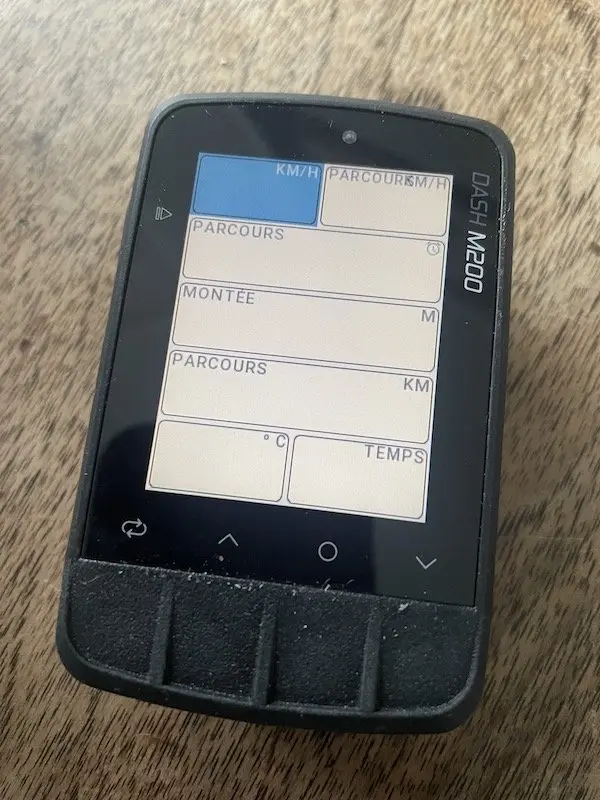 Test du compteur GPS Stages Cycling Dash