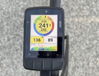 Test du compteur GPS Stages Cycling Dash