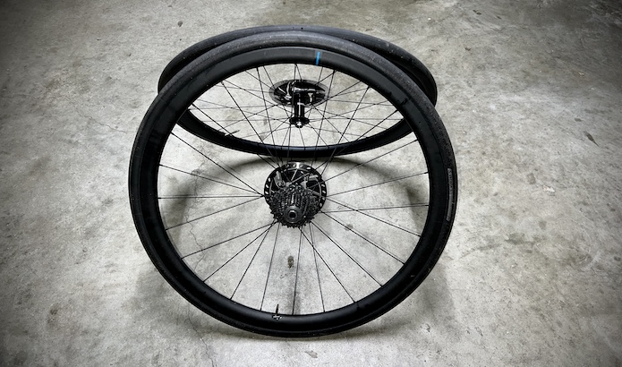 Test Ruote Shimano 105 carbonio C32 (WH-RS710)