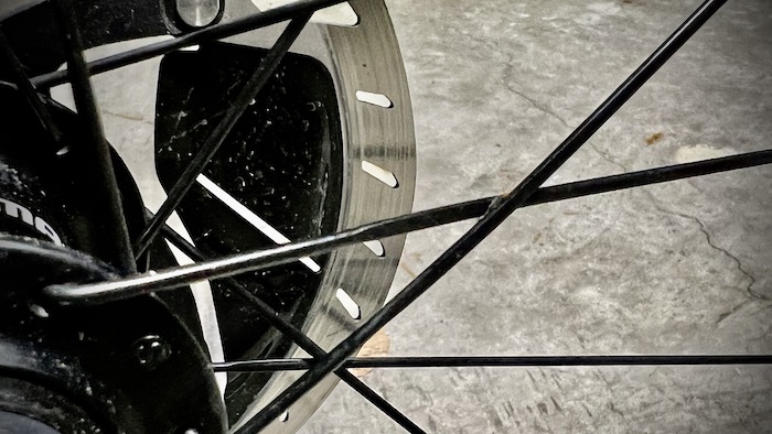 Test Ruote Shimano 105 carbonio C32 (WH-RS710)