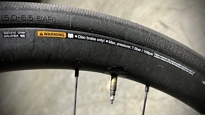 Test Ruote Shimano 105 carbonio C32 (WH-RS710)