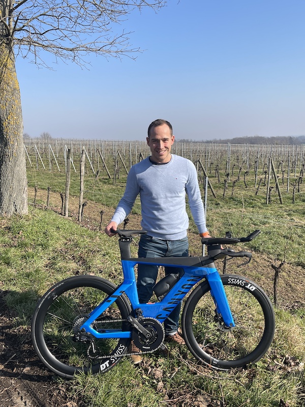 In het wiel van... Michael Herter, Franse paratriatleet