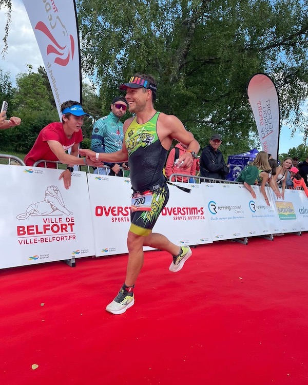 In het wiel van... Michael Herter, Franse paratriatleet