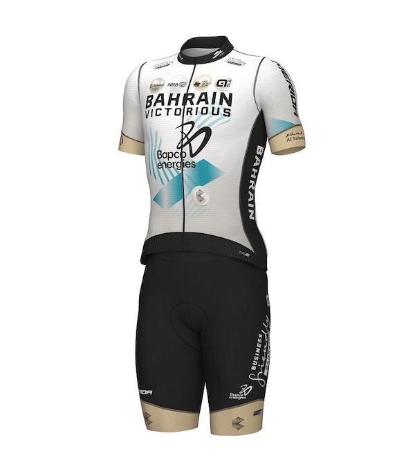 Un nouveau maillot à l'occasion du Tour de France pour l'équipe Barhain Victorious
