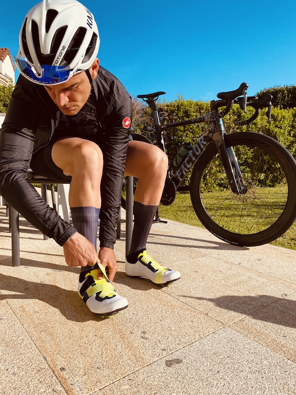 Test des chaussures fi zi k Vento Powerstrap Aeroweave Movistar