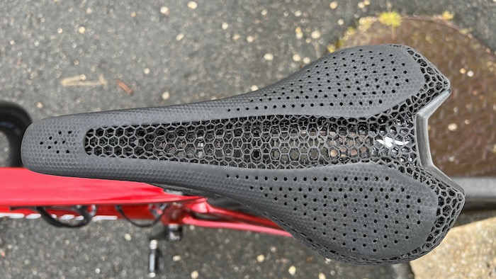 Test van het Specialized S-Works Romin Evo zadel met spiegel