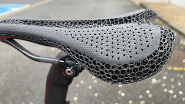 Test van het Specialized S-Works Romin Evo zadel met spiegel