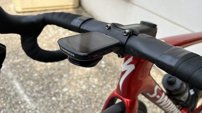 Test du compteur GPS Garmin Edge 840 Solar