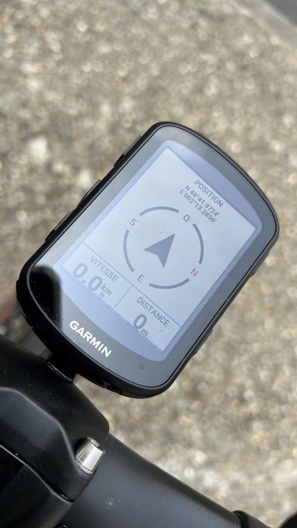 Test du compteur GPS Garmin Edge 840 Solar