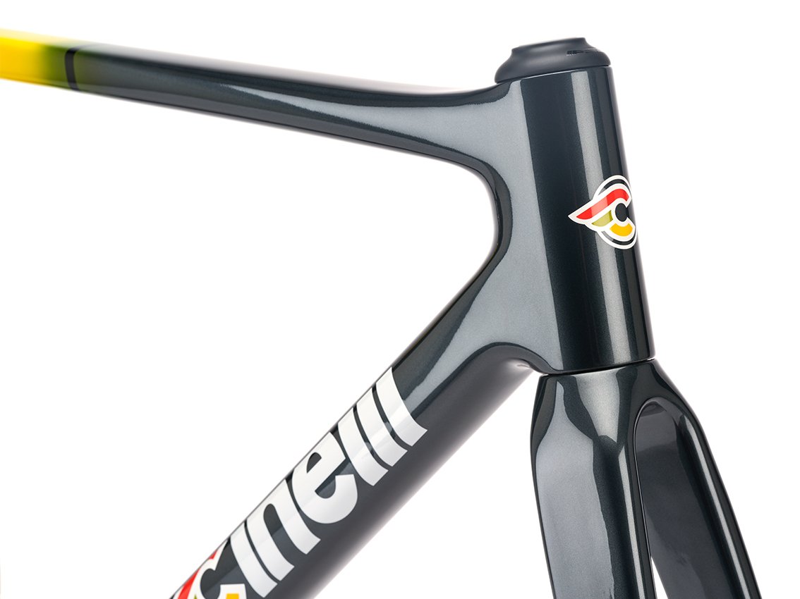 Cadre Vélo Route Cinelli Pressure 2 2025 Taille S - Carbone, Fourche Incluse, Vert, Livraison Japon