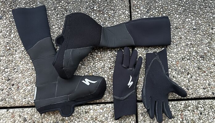 Test des gants et couvre-chaussures Neoprene de Specialized