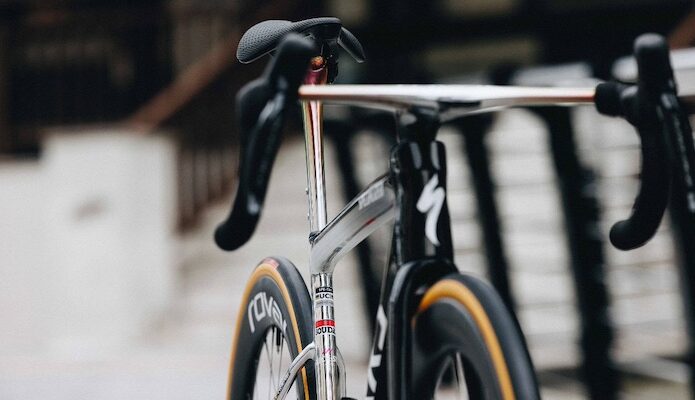 Un nouveau coloris pour le Specialized S-Works Tarmac SL8 de Remco Evenepoel