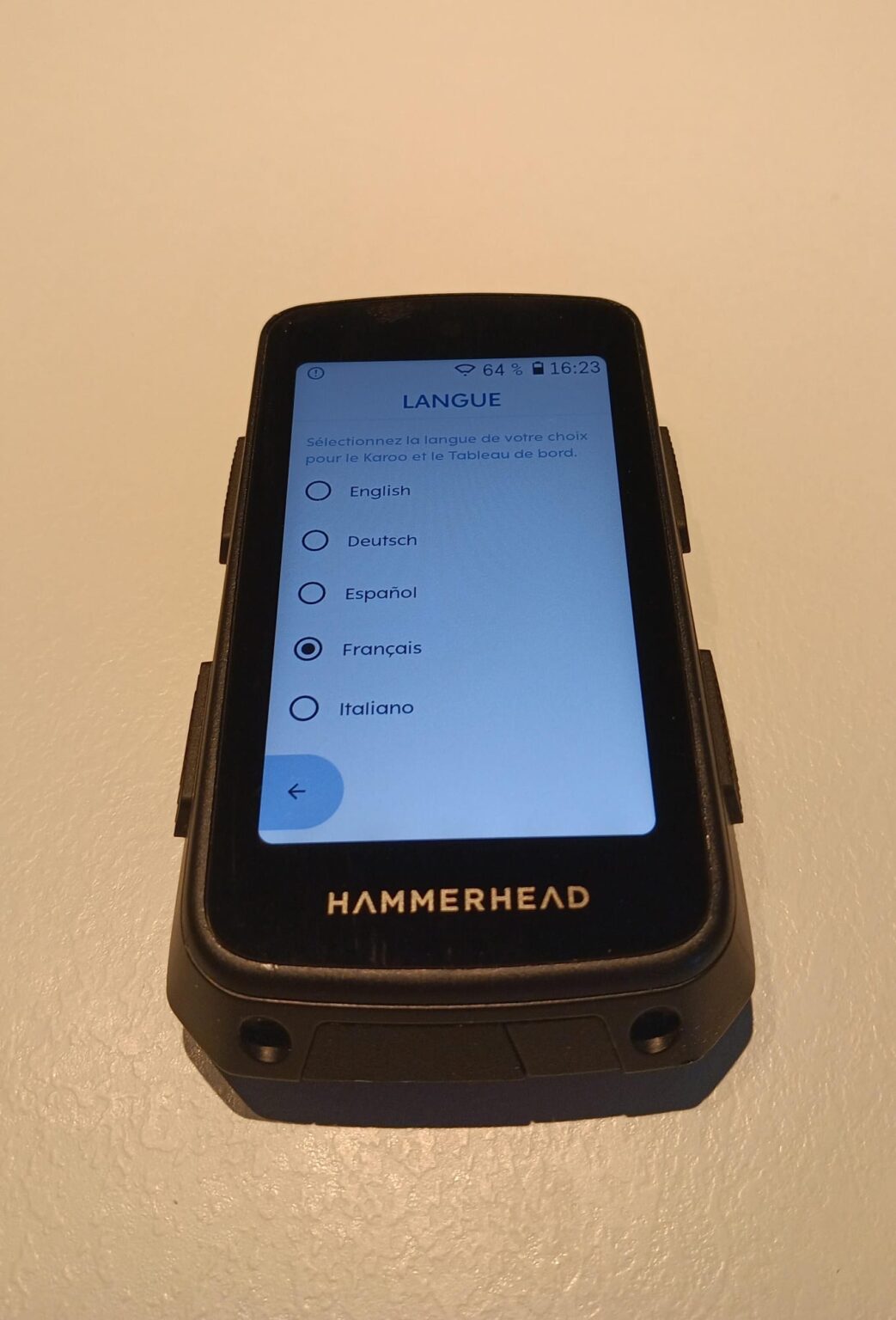 Ordinateur De Vélo GPS Hammerhead Karoo – Écran Tactile, ANT+, Bluetooth