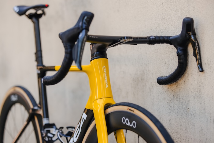 Orbea Orca Aero van Arnaud de Lie tijdens de Tour de France