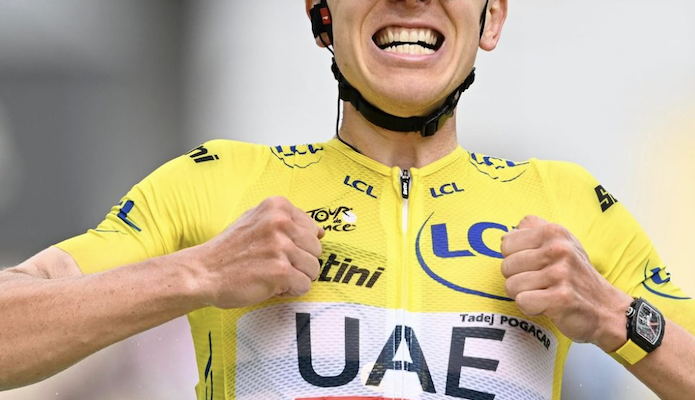 Tadej Pogacar et Richard Mille : quand le luxe roule dans le peloton