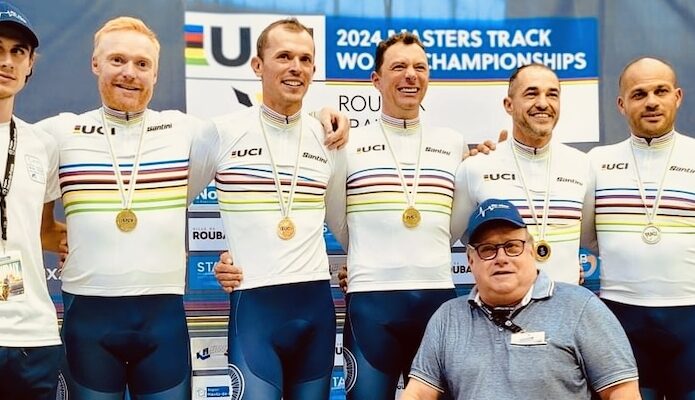 Le retour triomphal des « jeunes » vétérans : Benoît Daeninck et ses compagnons de piste au sommet du monde