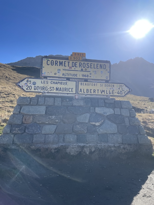 Reconnacimiento de la Etapa del Tour 2025 entre Albertville y La Plagne