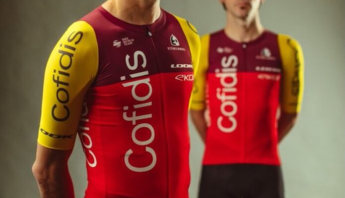 Le nouveau maillot de l'équipe Cofidis pour 2025 - 3bikes.fr votre magazine  vélo et triathlon