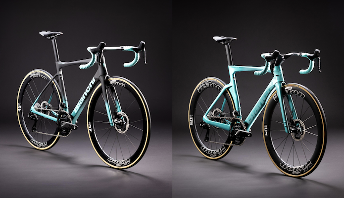 Les vélos Bianchi de l'équipe Arkea - B&B Hotels pour 2025