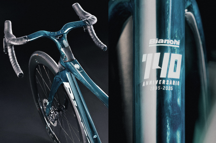 Een gelimiteerde editie Bianchi voor zijn 140-jarig jubileum