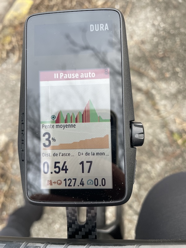 Test lange levensduur van de Coros Dura fietscomputer/GPS