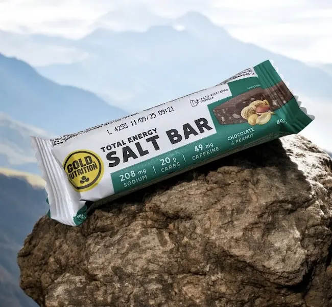 Barre énergétique salée pour les efforts de longue distance
