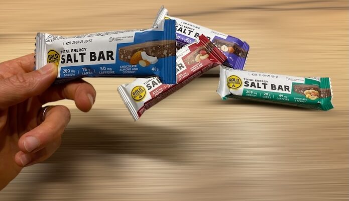 Test des barres Gold Nutrition Endurance Salt Bar