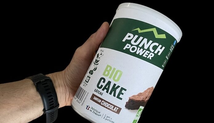 Test du gâteau avant effort Bio Cake Punch Power