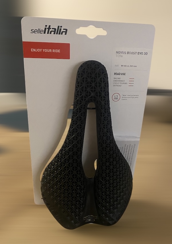 Test de la Selle Italia Novus Boost Evo 3D TI316